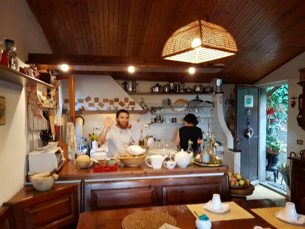 B&B I Glicini Vescina Kültér fotó